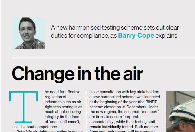 Change is in the air