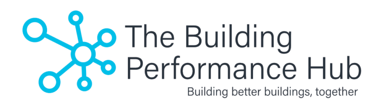 Building Performance Hub Logo White Black Text
