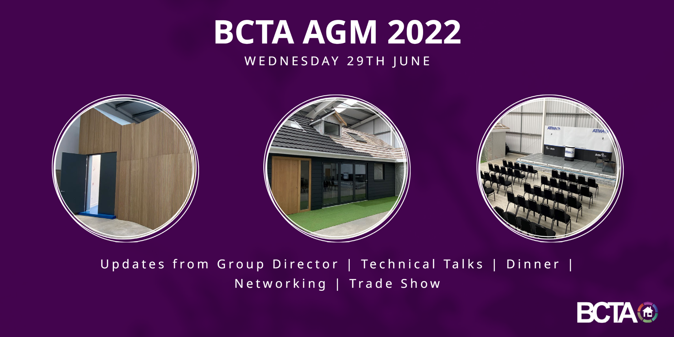 The BCTA AGM has arrived!
